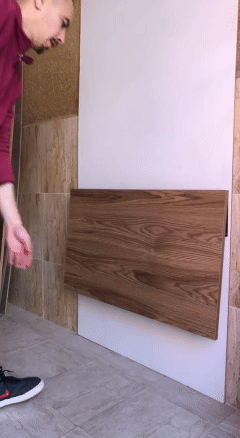 طابلة حائطية قابلة للطي (عرض خيالي  اليوم فقط )