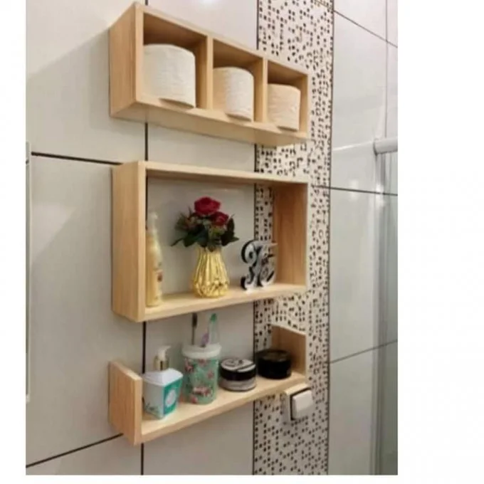 Étagères salle bain