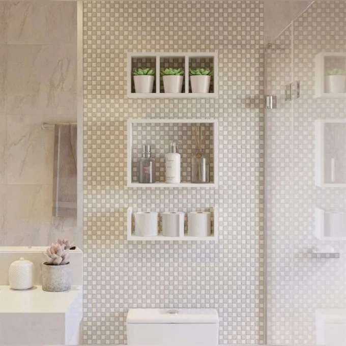 Étagères salle bain