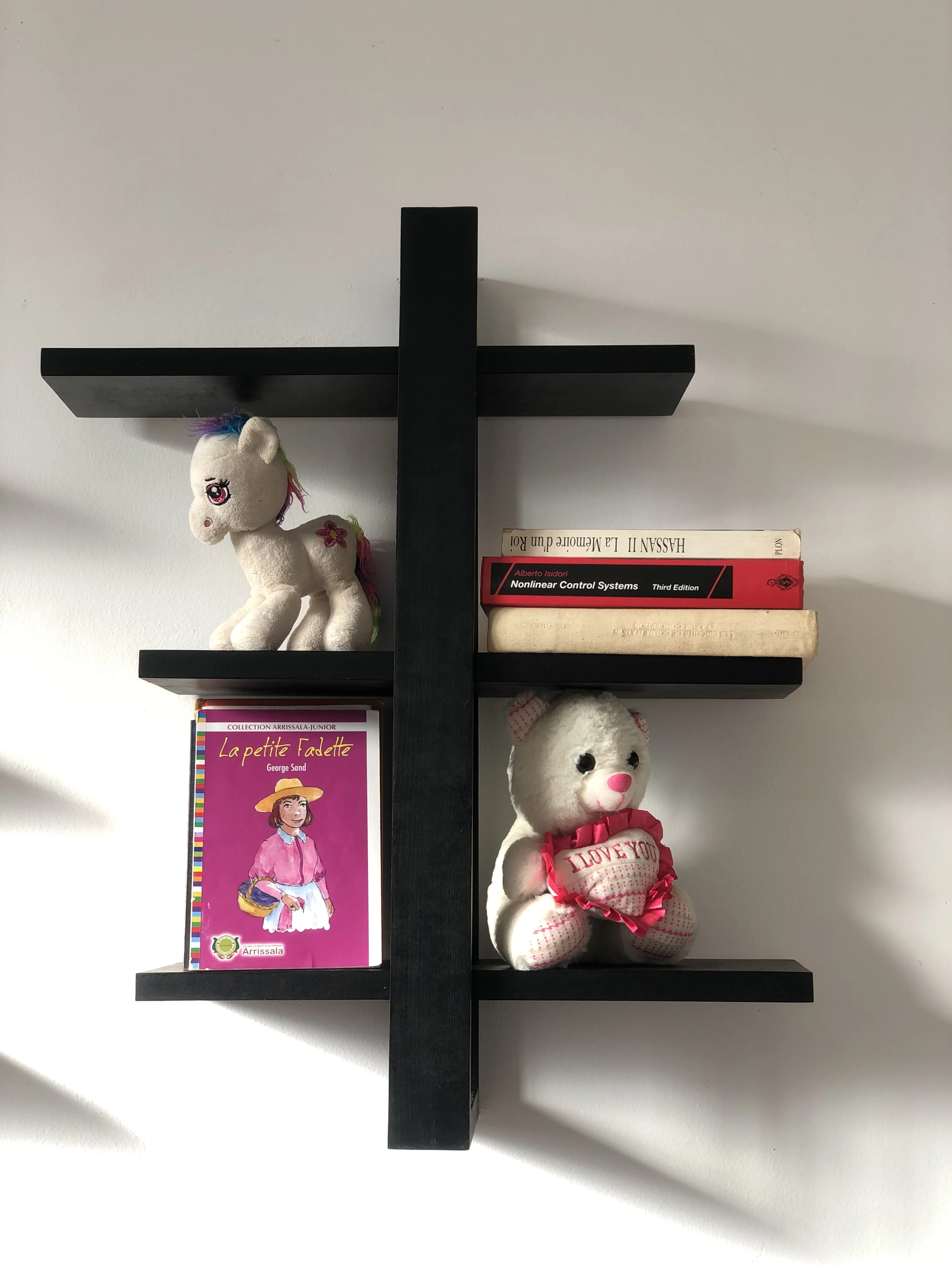 étagère en bois réglable