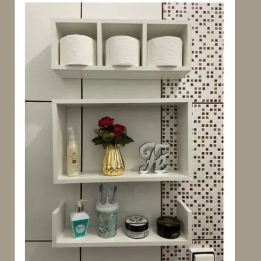 Étagères salle bain