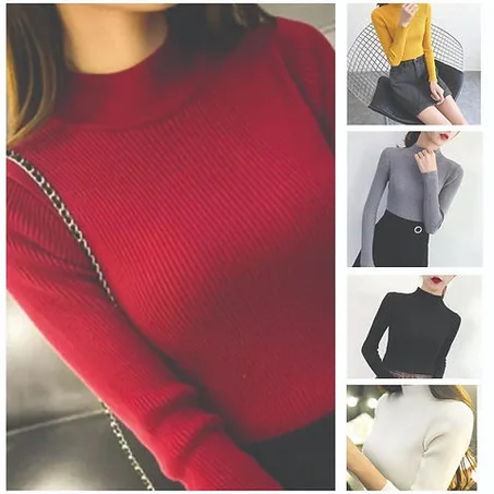 2 TURTLENECK COTTON TOP