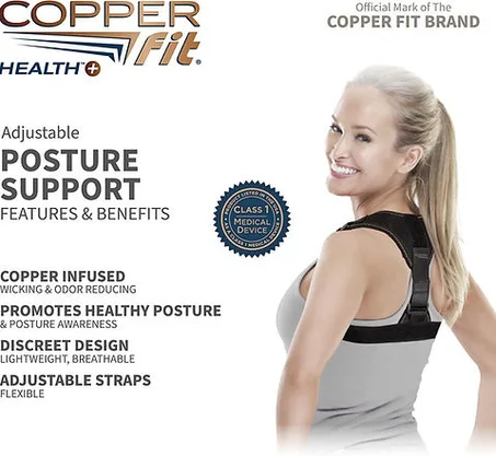 Copper Fit Health Support de posture unisexe réglable