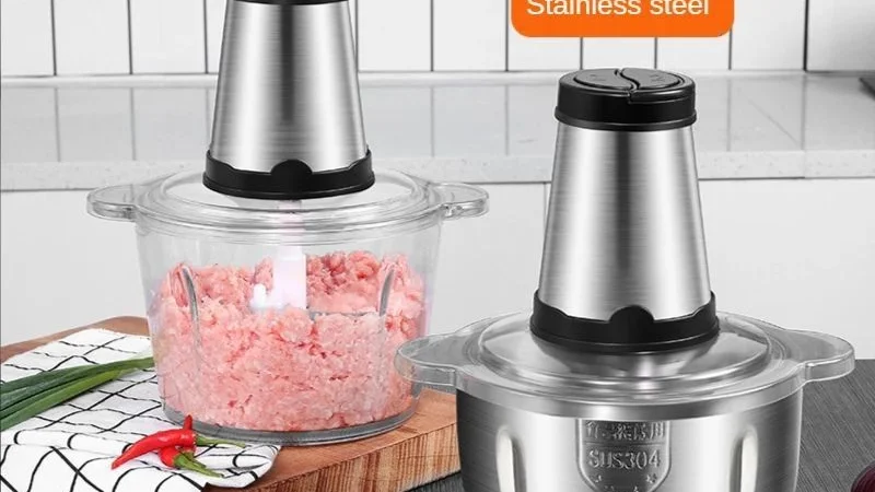 Hachoir cooking Germany 2in1 Inox et Glass 3L