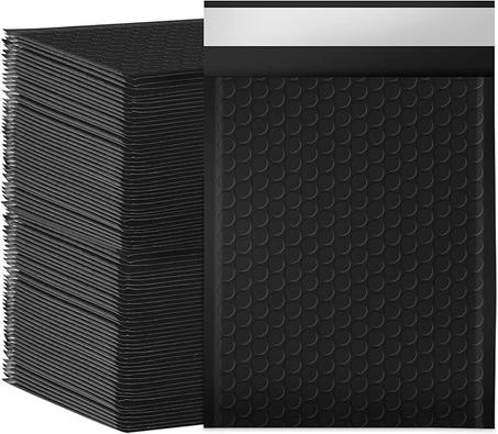 packbabol Sobres de burbujas, sobres de burbujas acolchados de polietileno de 6 x 9 pulgadas, paquete de 100 sobres de burbujas, opacos, autoadhesivos, impermeables, para envío y embalaje (ne