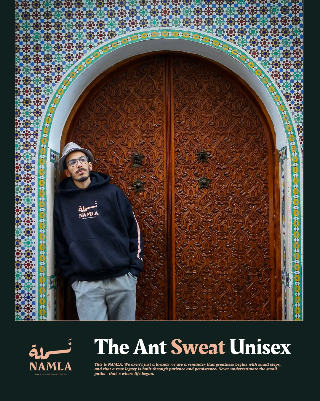 NAMLA Sweat à Capuche Unisex