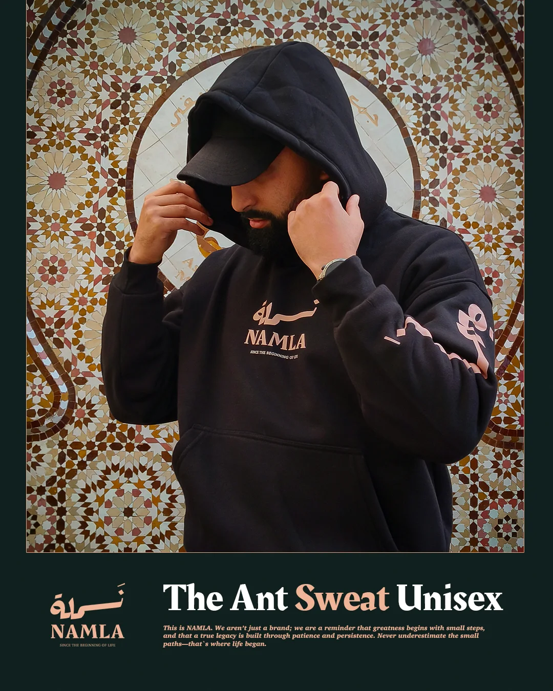 NAMLA Sweat à Capuche Unisex