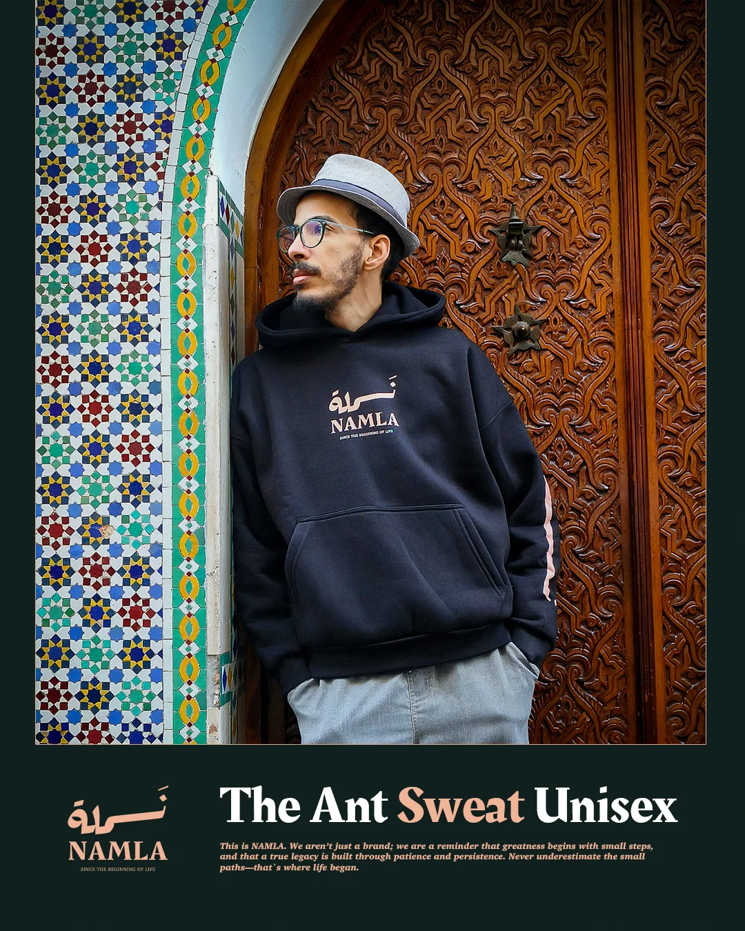 NAMLA Sweat à Capuche Unisex