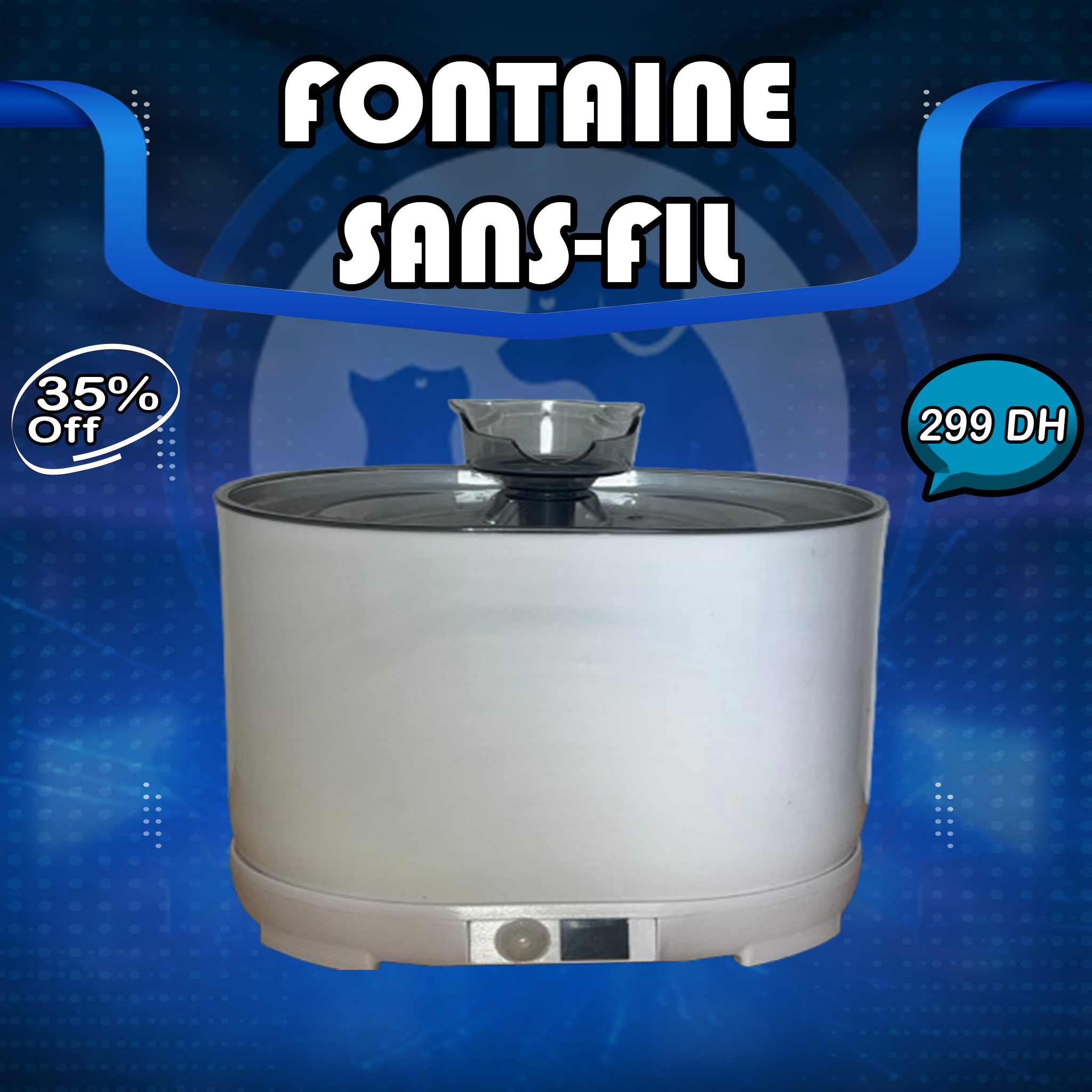fontaine intelligente sans fil