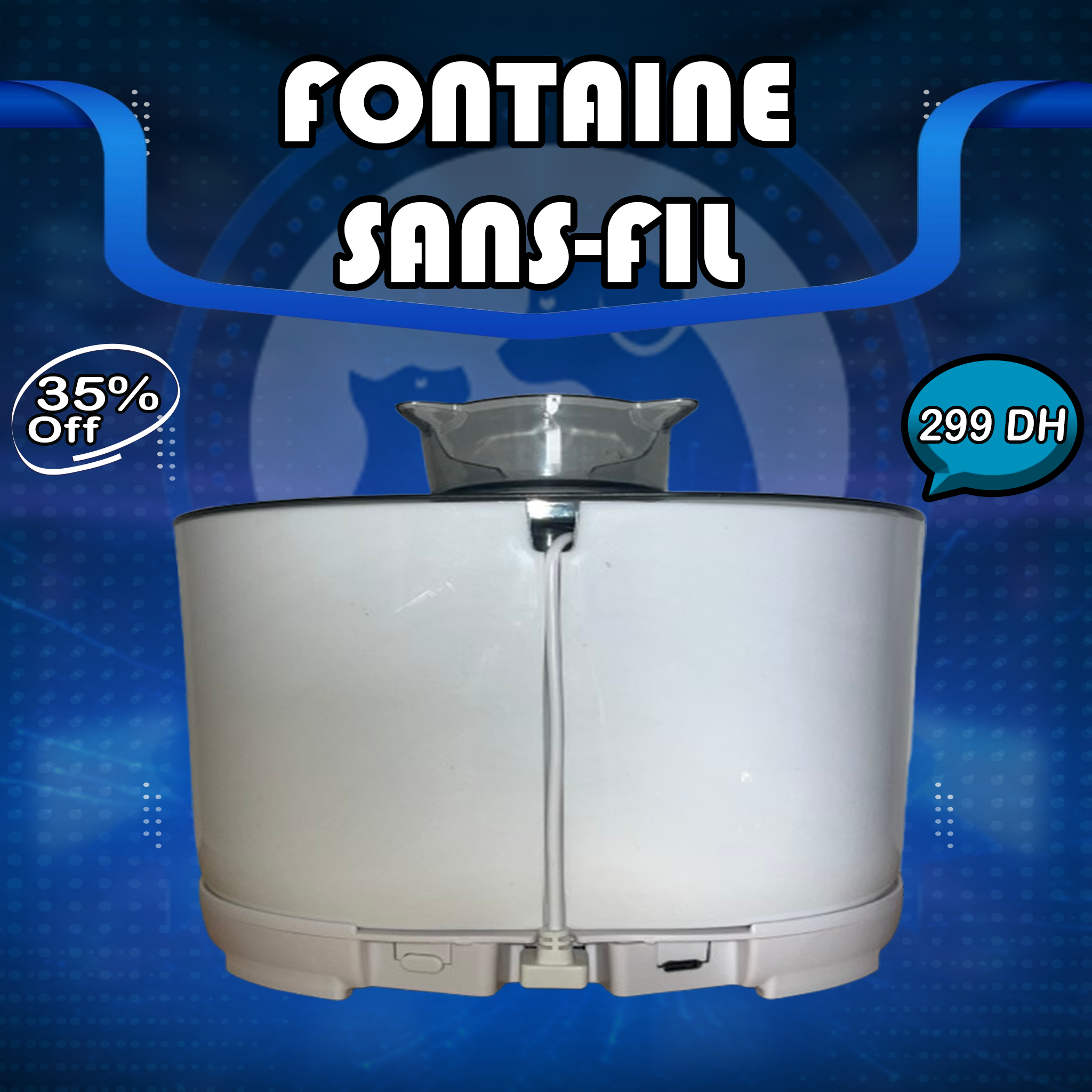 fontaine intelligente sans fil