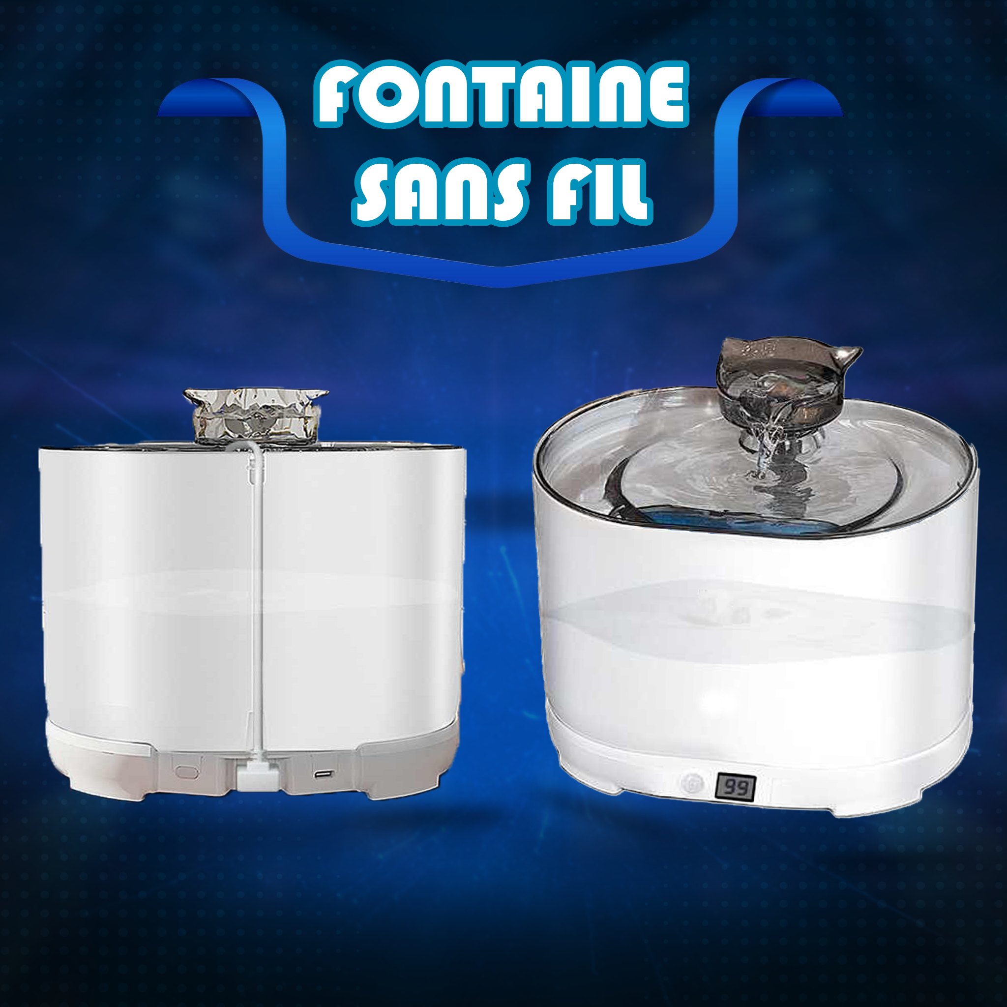 fontaine intelligente sans fil