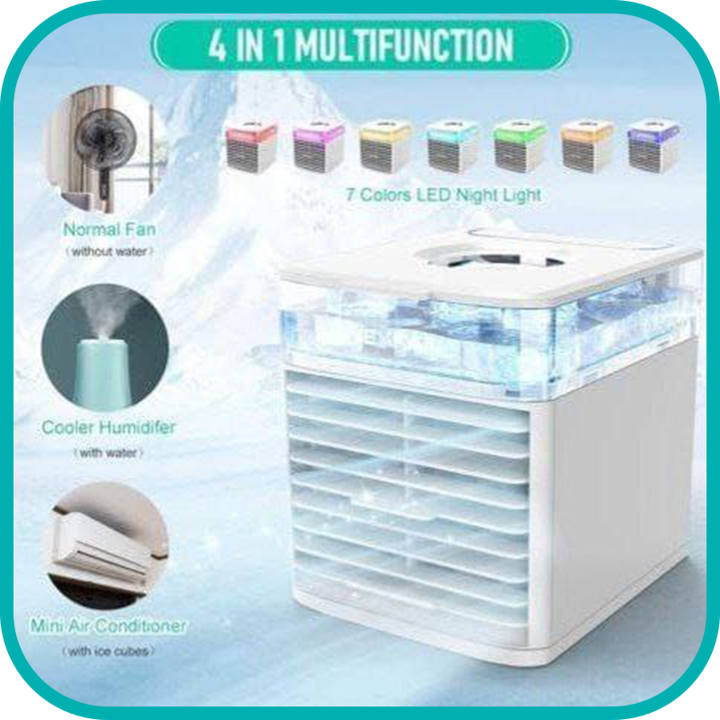NEXFAN مكيف هواء محمول صغير للاستخدام في المنزل والمكتب والسيارة