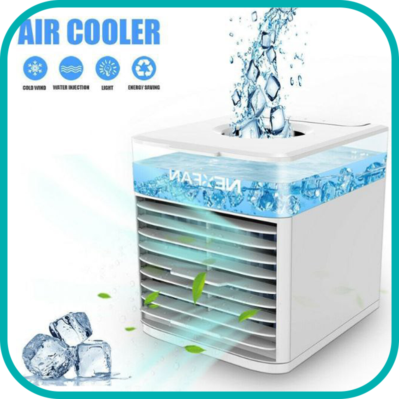 NEXFAN مكيف هواء محمول صغير للاستخدام في المنزل والمكتب والسيارة