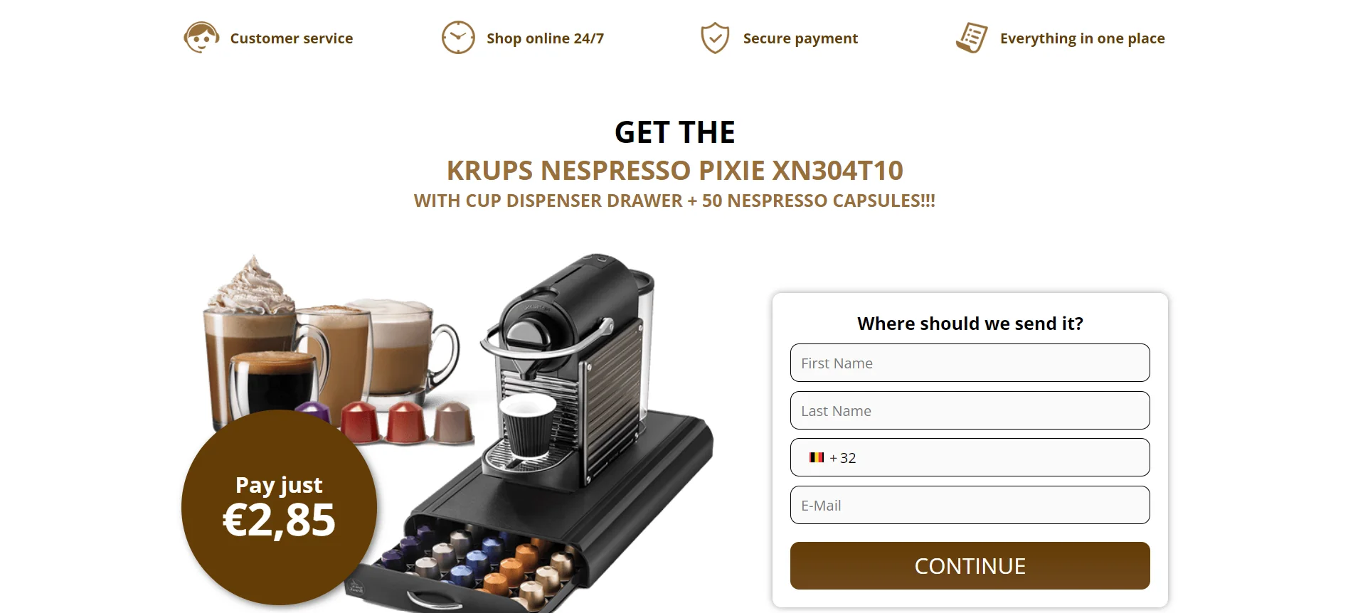 Nespresso Krups Offer