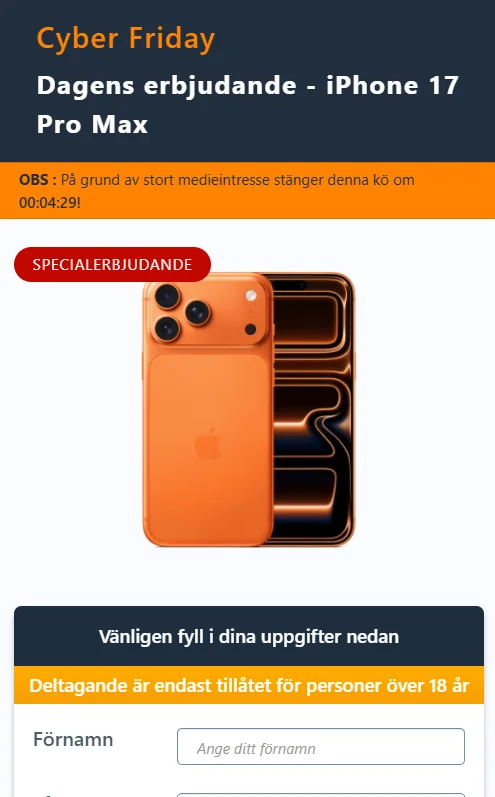 iPhone 17 Pro Max