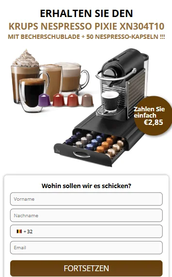 Offre Nespresso Krups