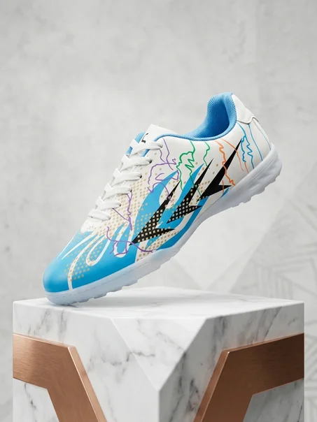 Chaussures de Football "Pro-Lightning" - Crampons pour Gazon Synthétique (TF)