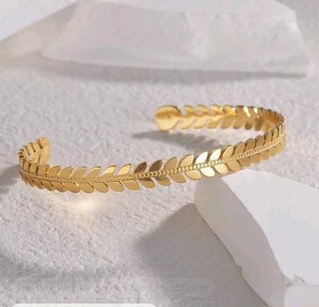 Bracelet semoule _ acier inoxydable