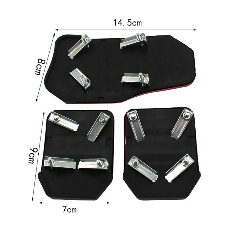 دواسات القدم للسيارة بغطاء من الألمنيوم لناقل الحركة الأوتوماتيكي