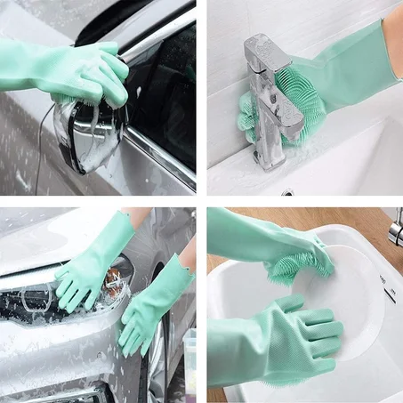 Silicone Hand Gloves قفازات سيليكون