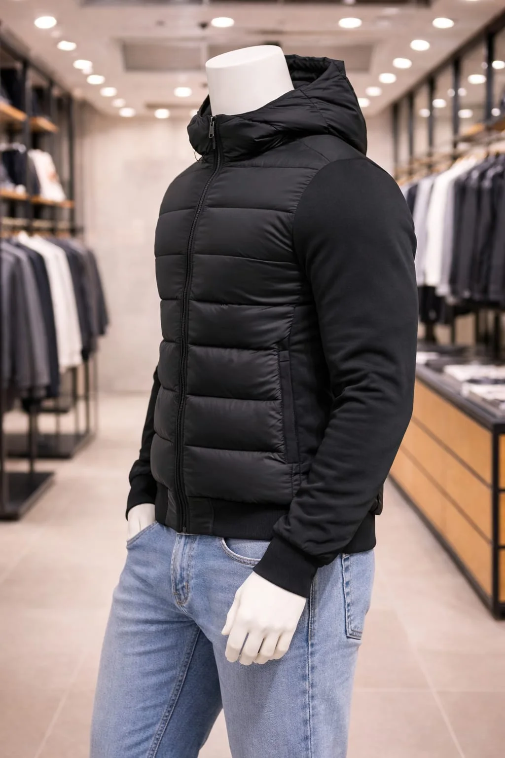 Jacket matelassée;;