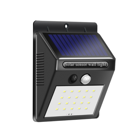 Solar PoweredLed Wall Light