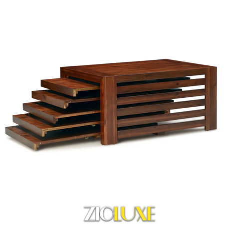 Transformer Coffee Table - Panel Storage Unit & Coffee Table