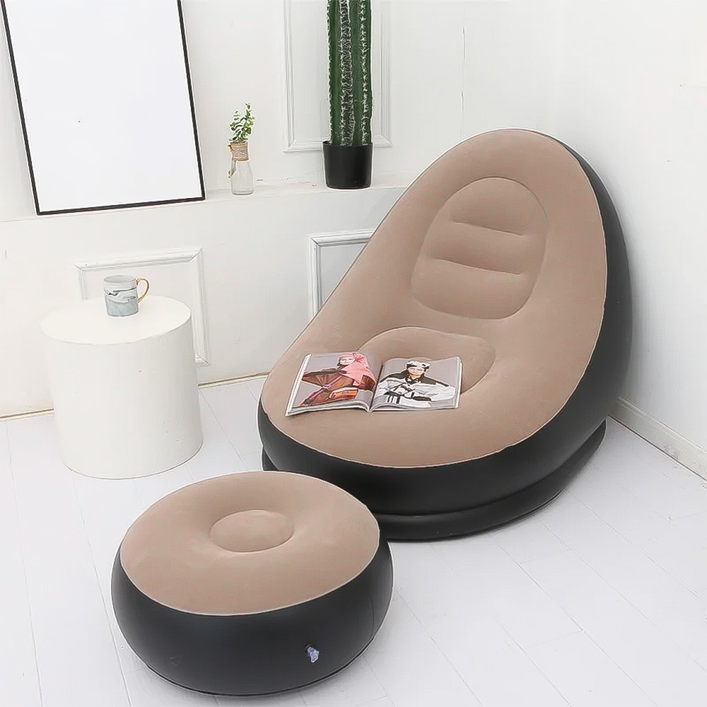 أريكة النفخ الذكية 3 في 1 – استرخِ في البيت أو الرحلة وكأنك على كنبة فخمة ثابتة!