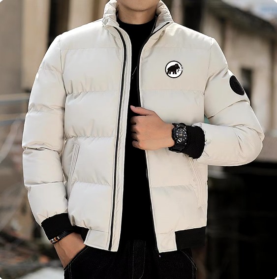 • معاطف بياقة قائمة للرجال