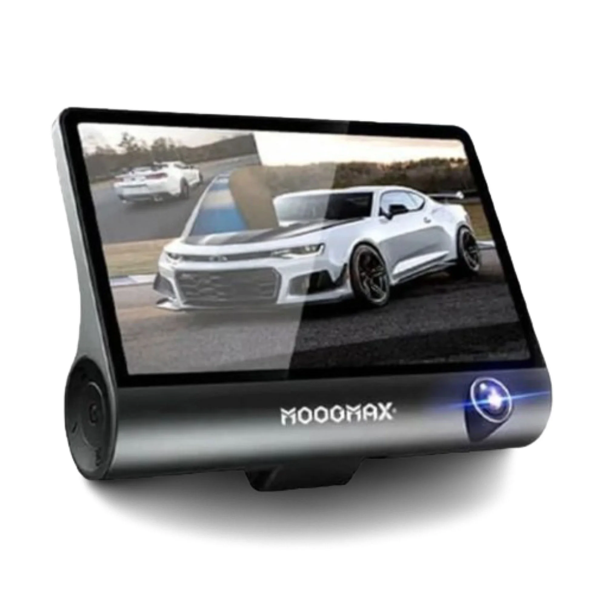 داش كام 3 كاميرات للسيارة بدقة 1080P – أمامية، داخلية، وخلفية مع دعم كارت ميموري