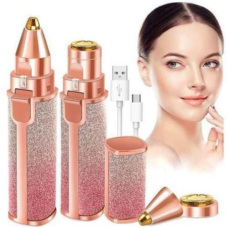 قلم السِحري  2  في 1 لإزالة شعر الوجه والحواجب