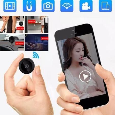 A9 Mini caméra de surveillance IP WiFi HD 1080P, dispositif sans fil