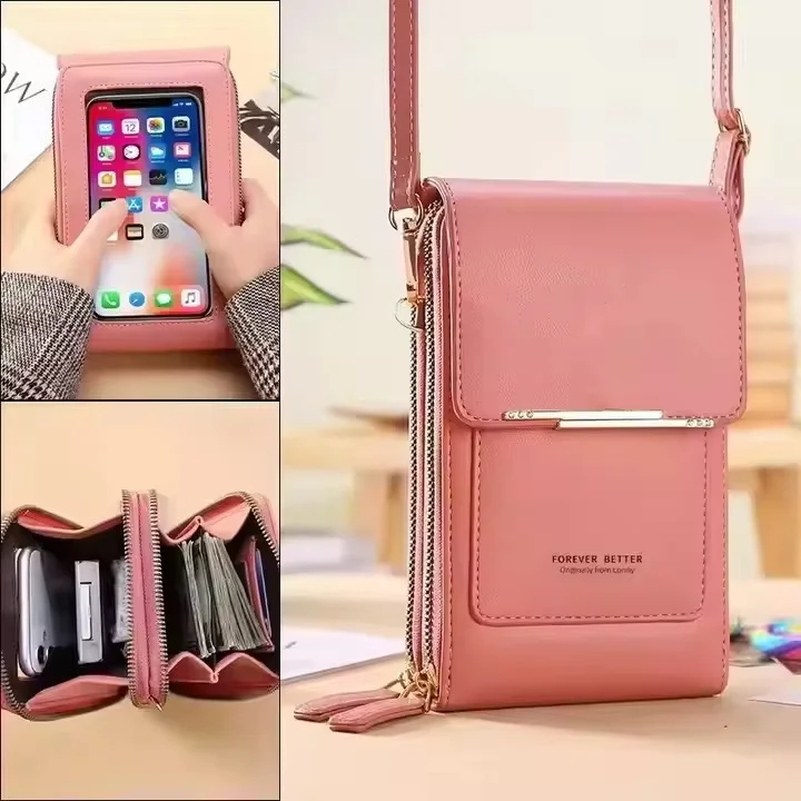 Mini Sac Bandoulière Tactile – Élégant & Ultra Pratique