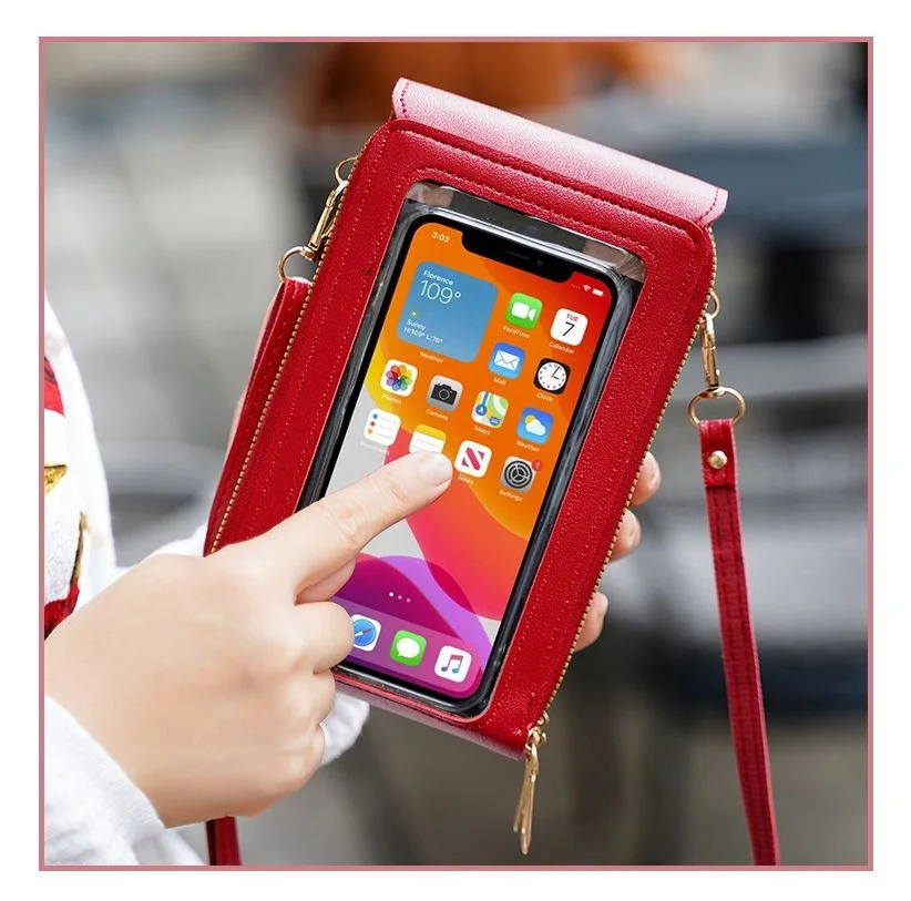 Mini Sac Bandoulière Tactile – Élégant & Ultra Pratique