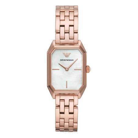 Armani watch - Montre femme en acier
