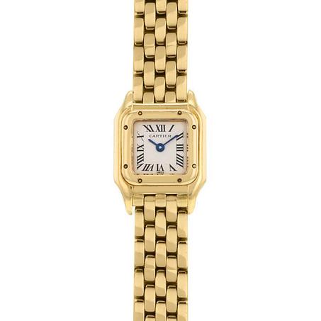 Cartier watch - Montre femme en acier