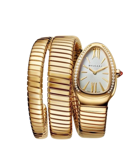 Bvlgari watch - Montre femme en acier