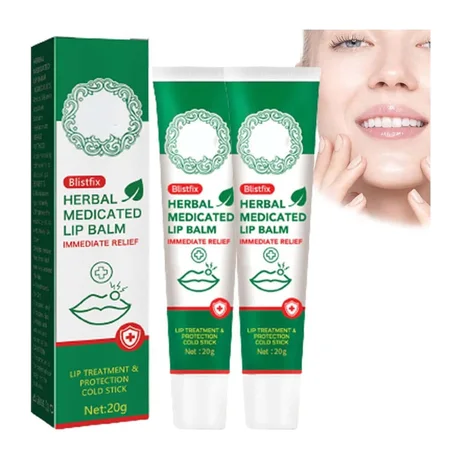 Baume à Lèvres aux Herbes – Hydratation Longue Durée