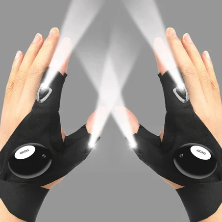⭐ Gants LED Lumineux – Vos Mains Deviennent Votre Lampe 💡