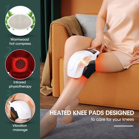 Smart Electric Heating Knee Pad Massager مدلك الركبة الكهربائي الذكي