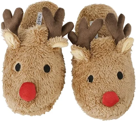 Womens Cartoon Indoor Warm Fleece Slippers Winter Soft Cozy Home Booties Non-Slip Plush Slip-on Shoes Ankle Boots