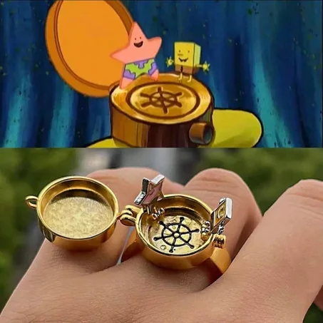 SpongeBob BFF Ring