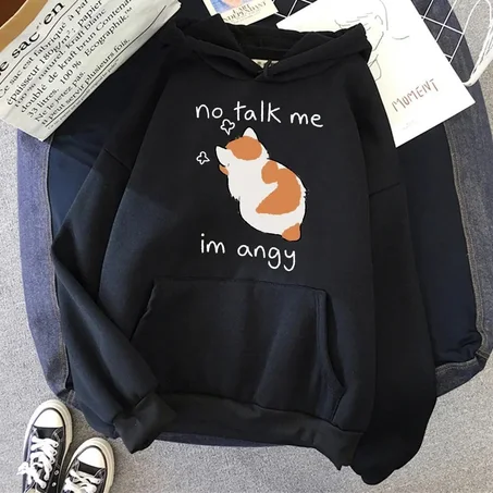 Angry Cat Hoody