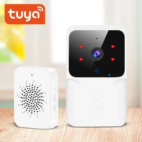 Sonnette Vidéo WiFi Tuya - PRUMYA - 10 pouces Écran tactile - Vision
