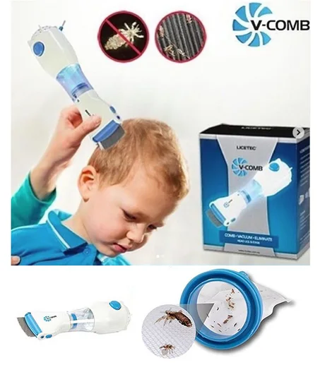 مشط إزالة القمل والصئبان V-COMB