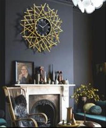 Grande horloge murale 3D Moderne Décoration de salon