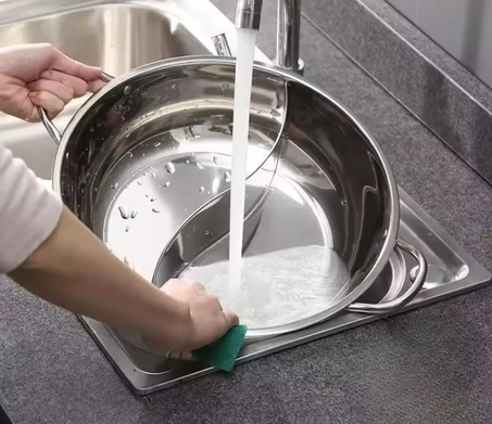 مقلاة الطهي ذات المقصورتين