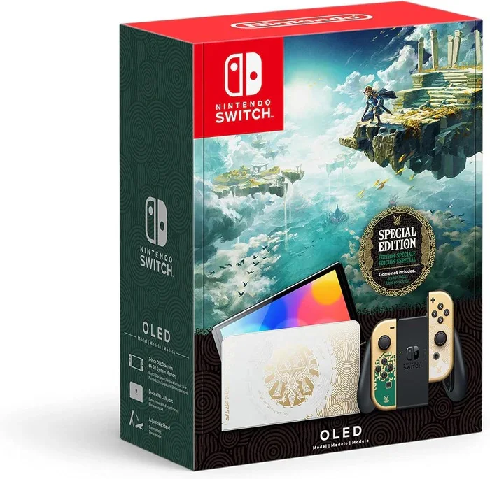 Console - Nintendo Switch OLED (The Legend of Zelda: Tears of the Kingdom Edition