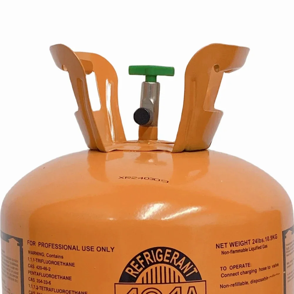 24LB R404A Refrigerant Cylinder - High Performance Cooling Gas for Refrigeration Systems - Steel Tank