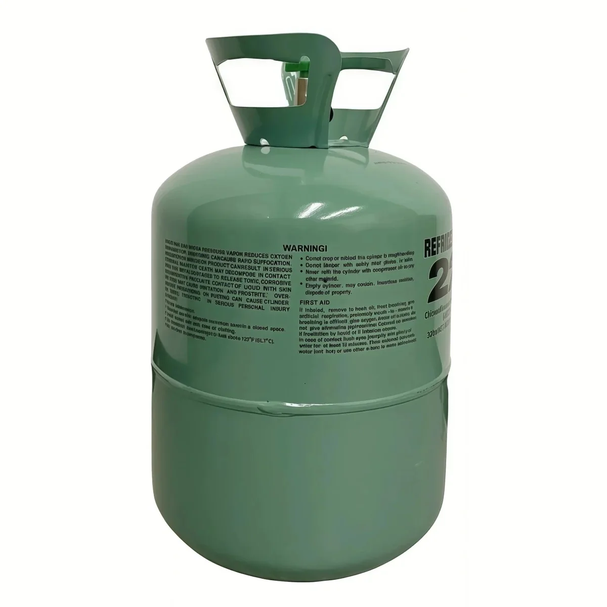 22LB R22 Refrigerant Cylinder - Reliable AC Cooling Solution - Steel Tank